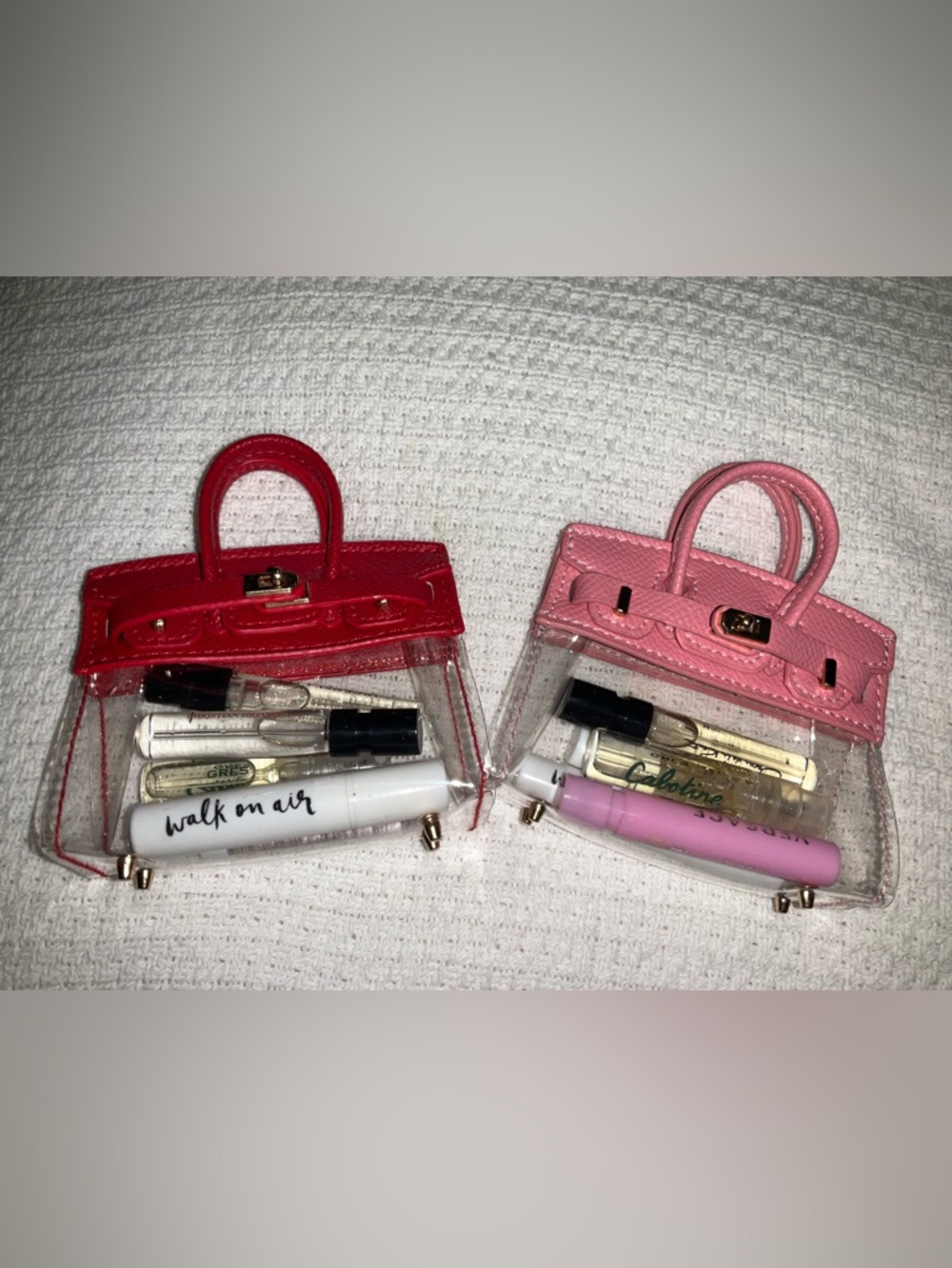 Mini Bag and five perfume samples